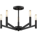 Visual Comfort Studio 7724305 Five Light Semi-Flush Mount