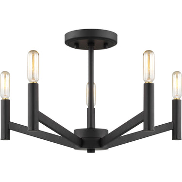 Visual Comfort Studio 7724305 Five Light Semi-Flush Mount
