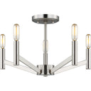 Visual Comfort Studio 7724305 Five Light Semi-Flush Mount