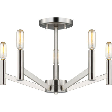 Visual Comfort Studio 7724305 Five Light Semi-Flush Mount