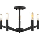 Visual Comfort Studio 7724305 Five Light Semi-Flush Mount