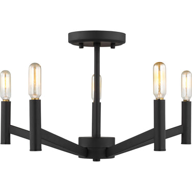 Visual Comfort Studio 7724305 Five Light Semi-Flush Mount