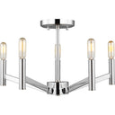Visual Comfort Studio 7724305 Five Light Semi-Flush Mount