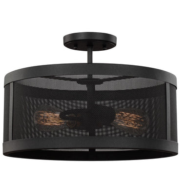 Visual Comfort Studio 7728502 Two Light Semi-Flush Convertible Pendant
