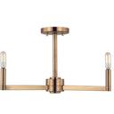 Visual Comfort Studio 7764203 Three Light Semi-Flush Mount