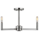 Visual Comfort Studio 7764203 Three Light Semi-Flush Mount