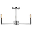 Visual Comfort Studio 7764203 Three Light Semi-Flush Mount
