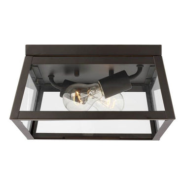 Visual Comfort Studio 7848402 Two Light Outdoor Flush Mount - Crescent Harbor