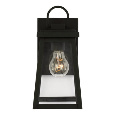 Visual Comfort Studio 8548401-12 Small One Light Outdoor Wall Lantern in Black