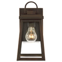 Visual Comfort Studio 8548401-12 Small One Light Outdoor Wall Lantern in Black