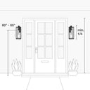 Visual Comfort Studio 8557793S Small LED Outdoor Wall Lantern