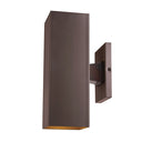 Visual Comfort Studio 8631702 Medium Two Light Outdoor Wall Lantern
