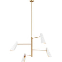Visual Comfort Studio AEC1024 Four Light Chandelier