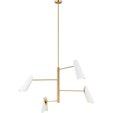 Visual Comfort Studio AEC1024 Four Light Chandelier