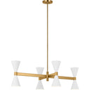 Visual Comfort Studio AEC1068 Linear Chandelier