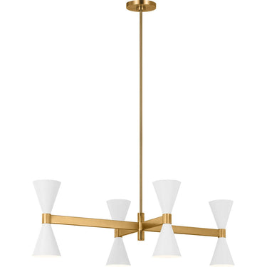 Visual Comfort Studio AEC1068 Linear Chandelier