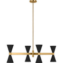 Visual Comfort Studio AEC1068 Linear Chandelier