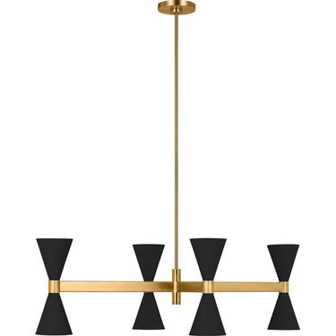 Visual Comfort Studio AEC1068 Linear Chandelier