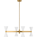 Visual Comfort Studio AEC1068 Linear Chandelier