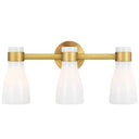 Visual Comfort Studio AEV1003 Three Light Vanity - Crescent Harbor