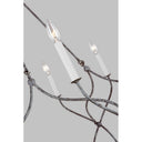 Visual Comfort Studio CC11312WGV Large Chandelier in Weathered Galvanized