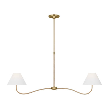 Visual Comfort Studio CC1712BBS Large Linear Chandelier