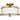 Visual Comfort Studio CF1102ADB Medium Semi-Flush Mount in Antique Gild