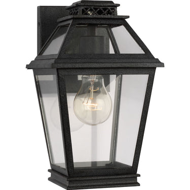 Visual Comfort Studio CO1012DWZ Small Outdoor Wall Lantern in Dark Weathered Zinc