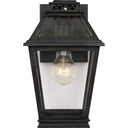 Visual Comfort Studio CO1012DWZ Small Outdoor Wall Lantern in Dark Weathered Zinc