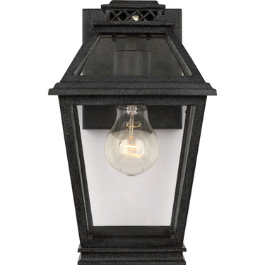Visual Comfort Studio CO1012DWZ Small Outdoor Wall Lantern in Dark Weathered Zinc
