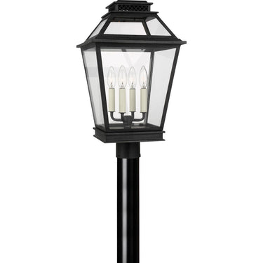 Visual Comfort Studio CO1064DWZ Post Lantern in Dark Weathered Zinc