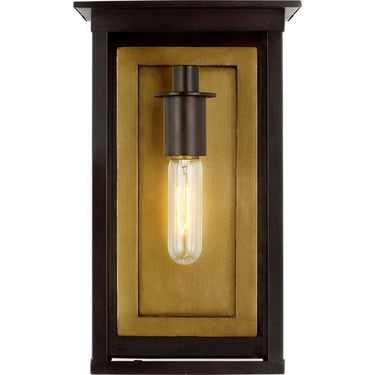 Visual Comfort Studio CO1111HTCP Medium Outdoor Wall Lantern in Heritage Copper
