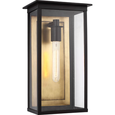 Visual Comfort Studio CO1111HTCP Medium Outdoor Wall Lantern in Heritage Copper