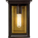 Visual Comfort Studio CO1111HTCP Medium Outdoor Wall Lantern in Heritage Copper