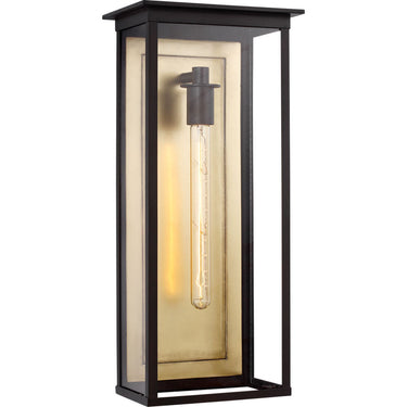 Visual Comfort Studio CO1111HTCP Medium Outdoor Wall Lantern in Heritage Copper