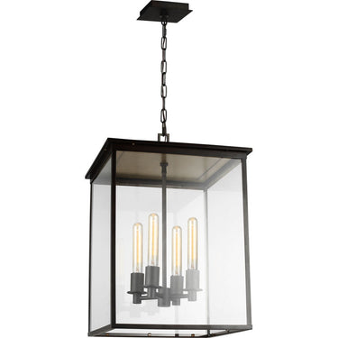 Visual Comfort Studio CO1154HTCP Medium Outdoor Pendant in Heritage Copper