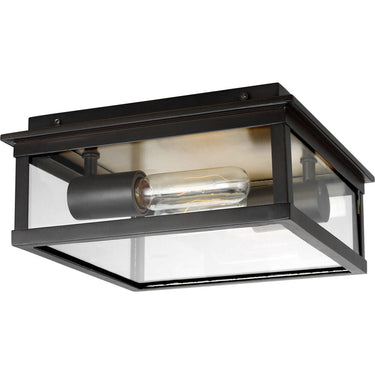 Visual Comfort Studio CO1172HTCP Medium Outdoor Flush Mount in Heritage Copper