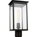 Visual Comfort Studio CO1191HTCP Medium Outdoor Post Lantern in Heritage Copper