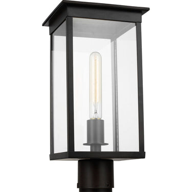 Visual Comfort Studio CO1191HTCP Medium Outdoor Post Lantern in Heritage Copper