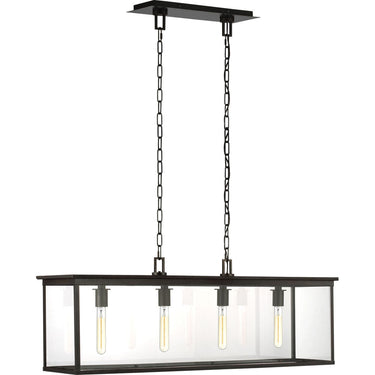 Visual Comfort Studio CO1214HTCP Linear Outdoor Chandelier