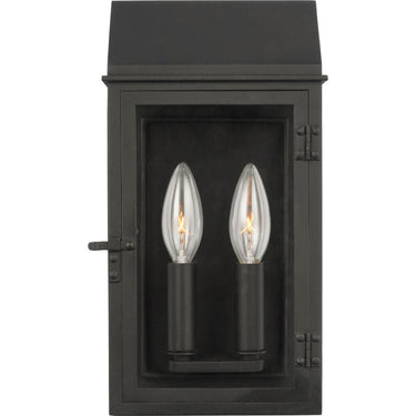 Visual Comfort Studio CO1252TXB Small Outdoor Wall Lantern in Textured Black