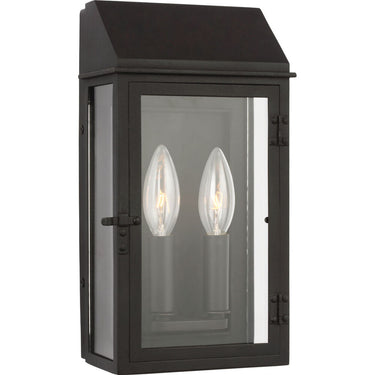 Visual Comfort Studio CO1252TXB Small Outdoor Wall Lantern in Textured Black
