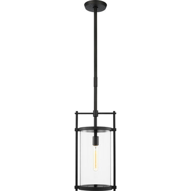Visual Comfort Studio CO1341TXB Outdoor Pendant in Textured Black
