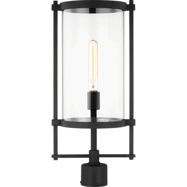 Visual Comfort Studio CO1351TXB Outdoor Post Lantern in Textured Black