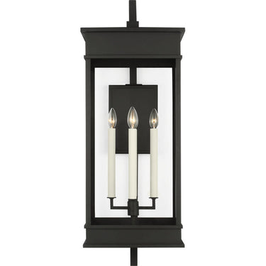 Visual Comfort Studio CO1434TXB Extra Large Bracket Wall Lantern in Textured Black