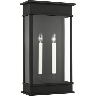 Visual Comfort Studio CO1482TXB Large Wall Lantern in Textured Black