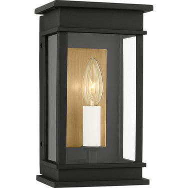 Visual Comfort Studio CO1491TXB Medium Wall Lantern in Textured Black