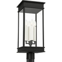 Visual Comfort Studio CO1524TXB Large Post Lantern in Textured Black