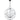 Visual Comfort Studio CP1246WGV Large Pendant in Weathered Galvanized