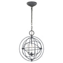 Visual Comfort Studio CP1263WGV Small Pendant in Weathered Galvanized